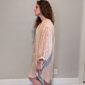 Anthropologie Maeve wide sleeve tunic top